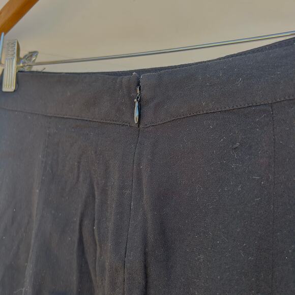 Reformation Flounce Mini Skirt High Waisted Short Black y2k Size 2 - Picture 6 of 8